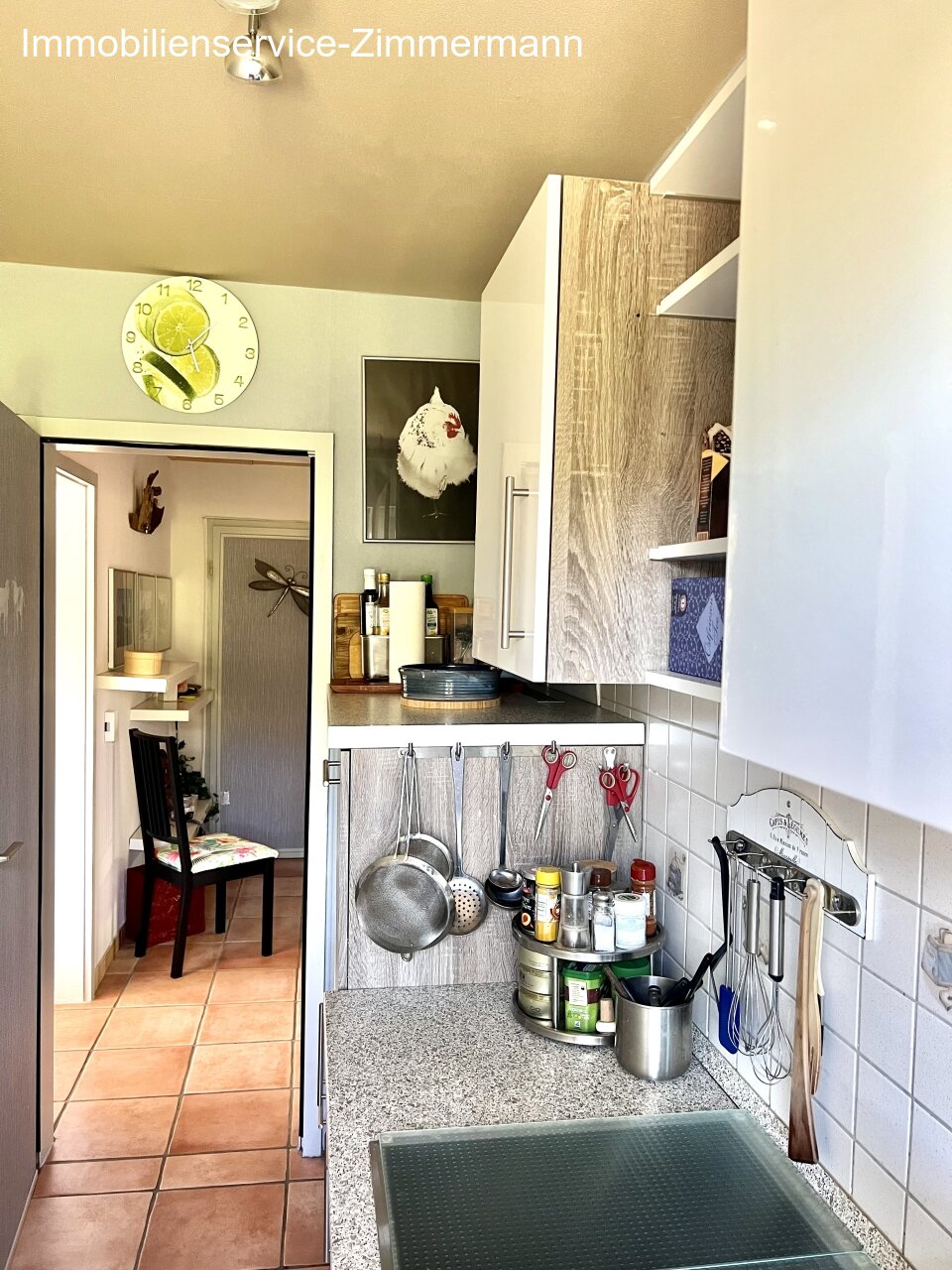 Sehr schöne 2-Zimmer-Wohnung mit Balkon in Höhenlage zu verkaufen