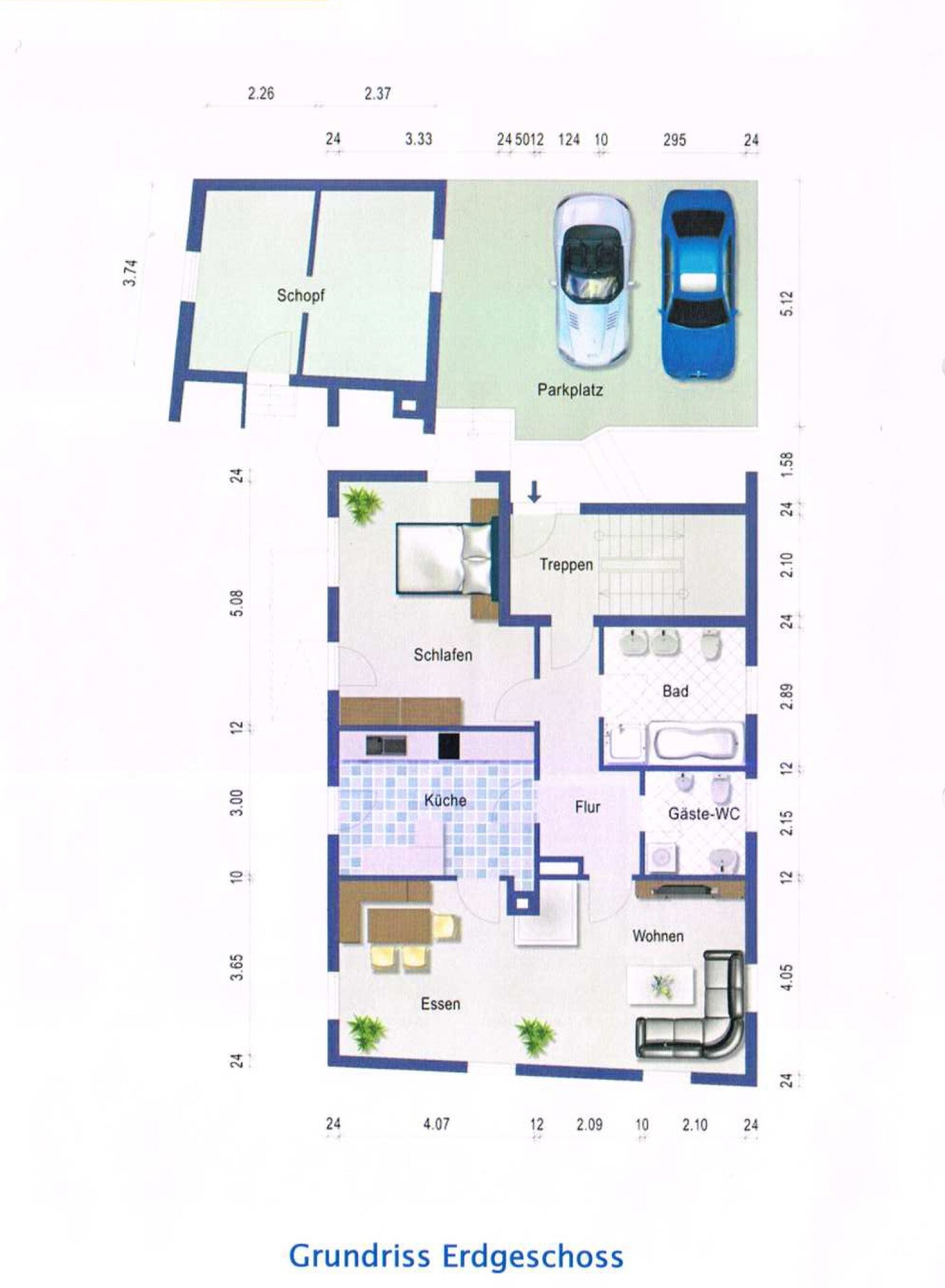 Freistehendes Zweifamilienhaus mit großem Gestaltungspotenzial zu verkaufen