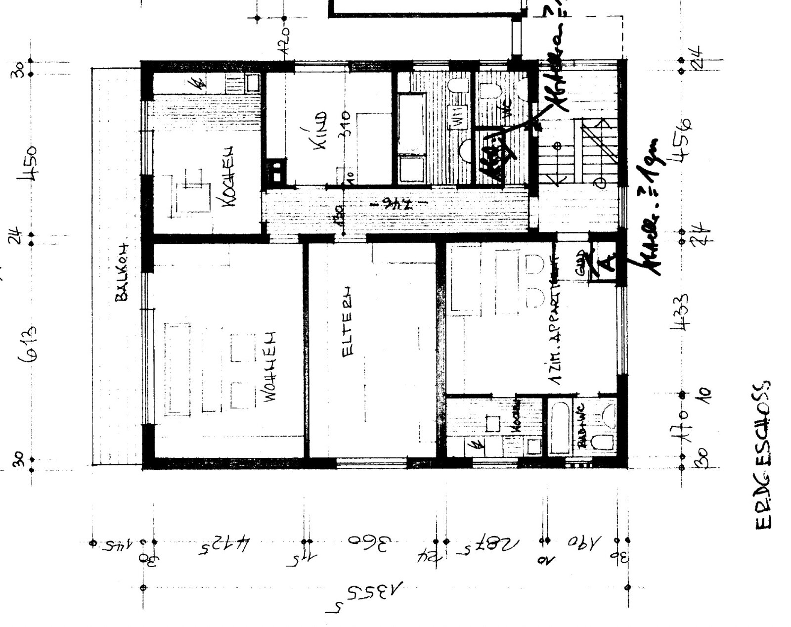 Mehrfamilien-Wohnhaus mit 5 Wohneinheiten zu verkaufen