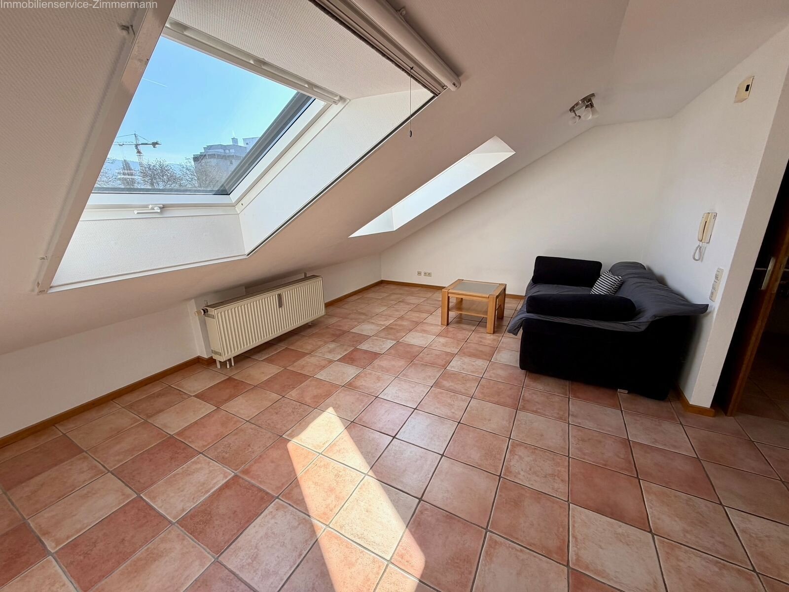 Ruhig gelegene 1-Zimmer-Wohnung mit Einbauküche und Stellplatz in Bühl