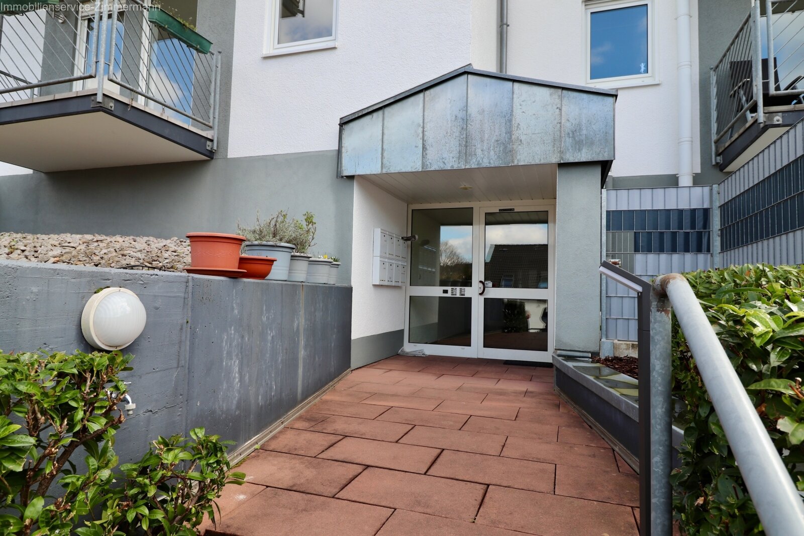 Eingang zum Haus