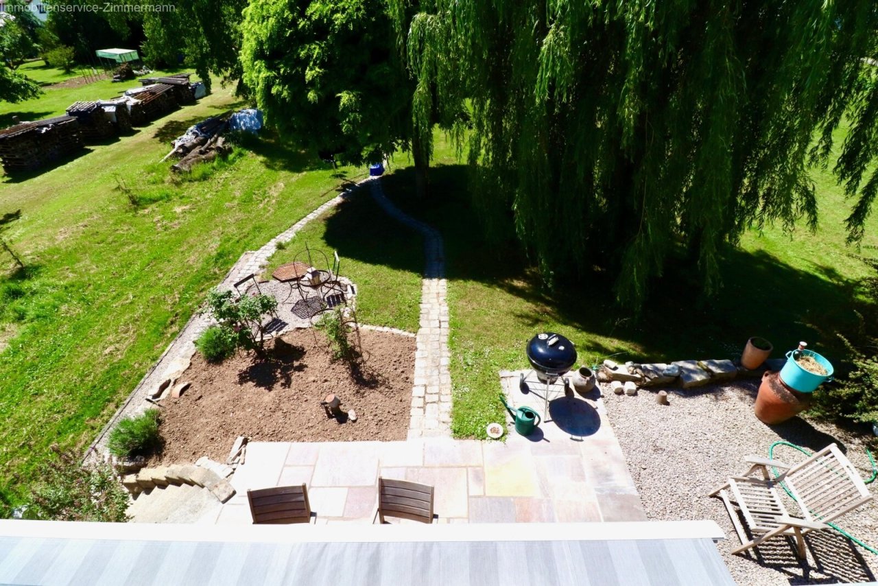 Aussicht Balkon Obergeschoss