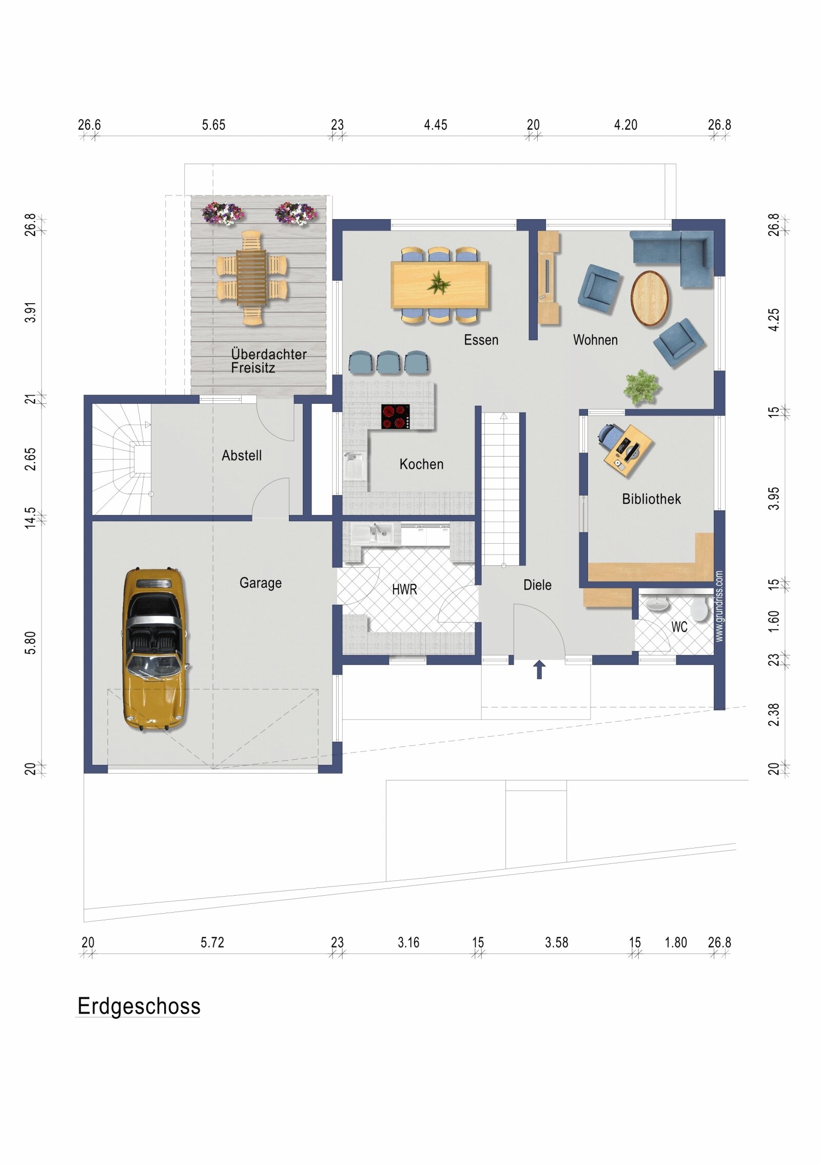 Grundriss Erdgeschoss