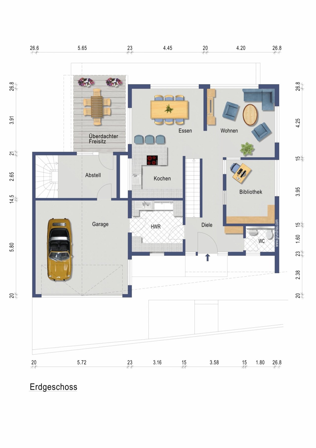 Grundriss Erdgeschoss