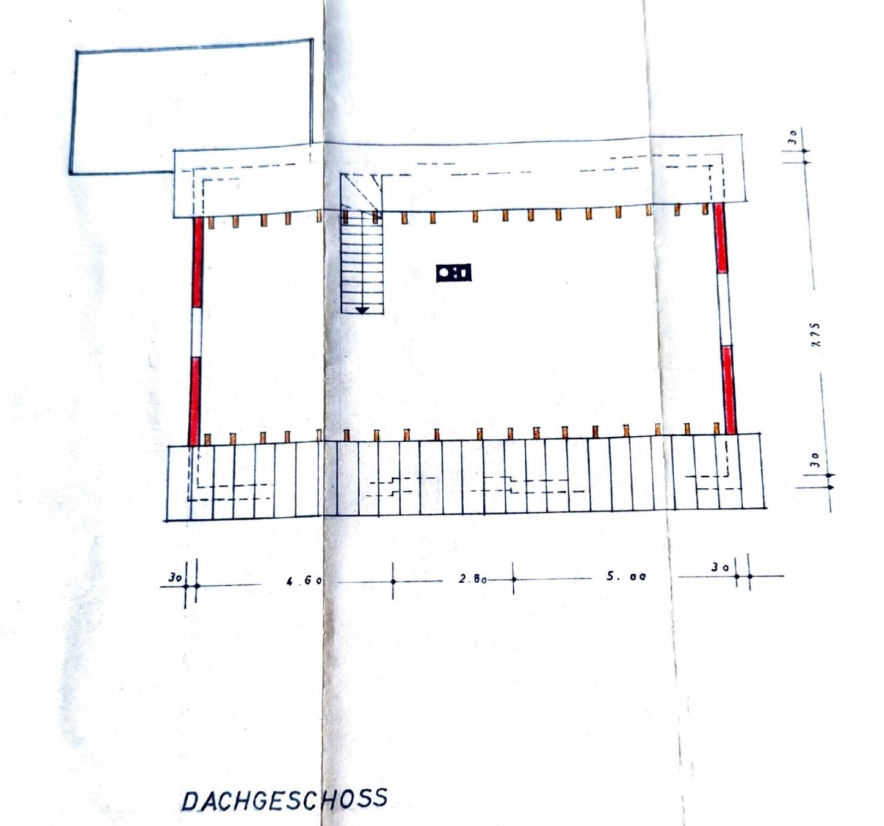 Grundriss Dachgeschoss
