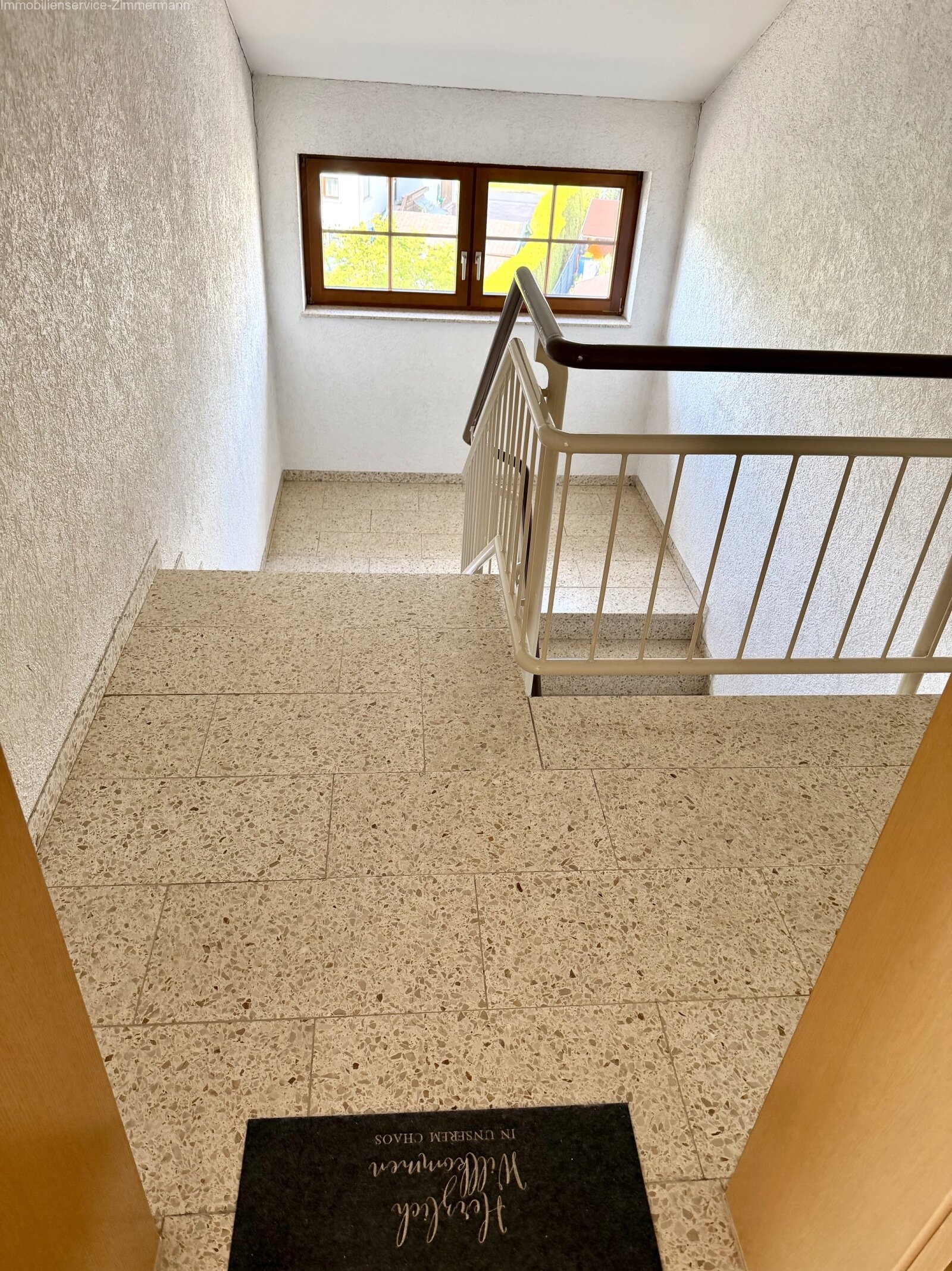 Treppe zur Wohnung