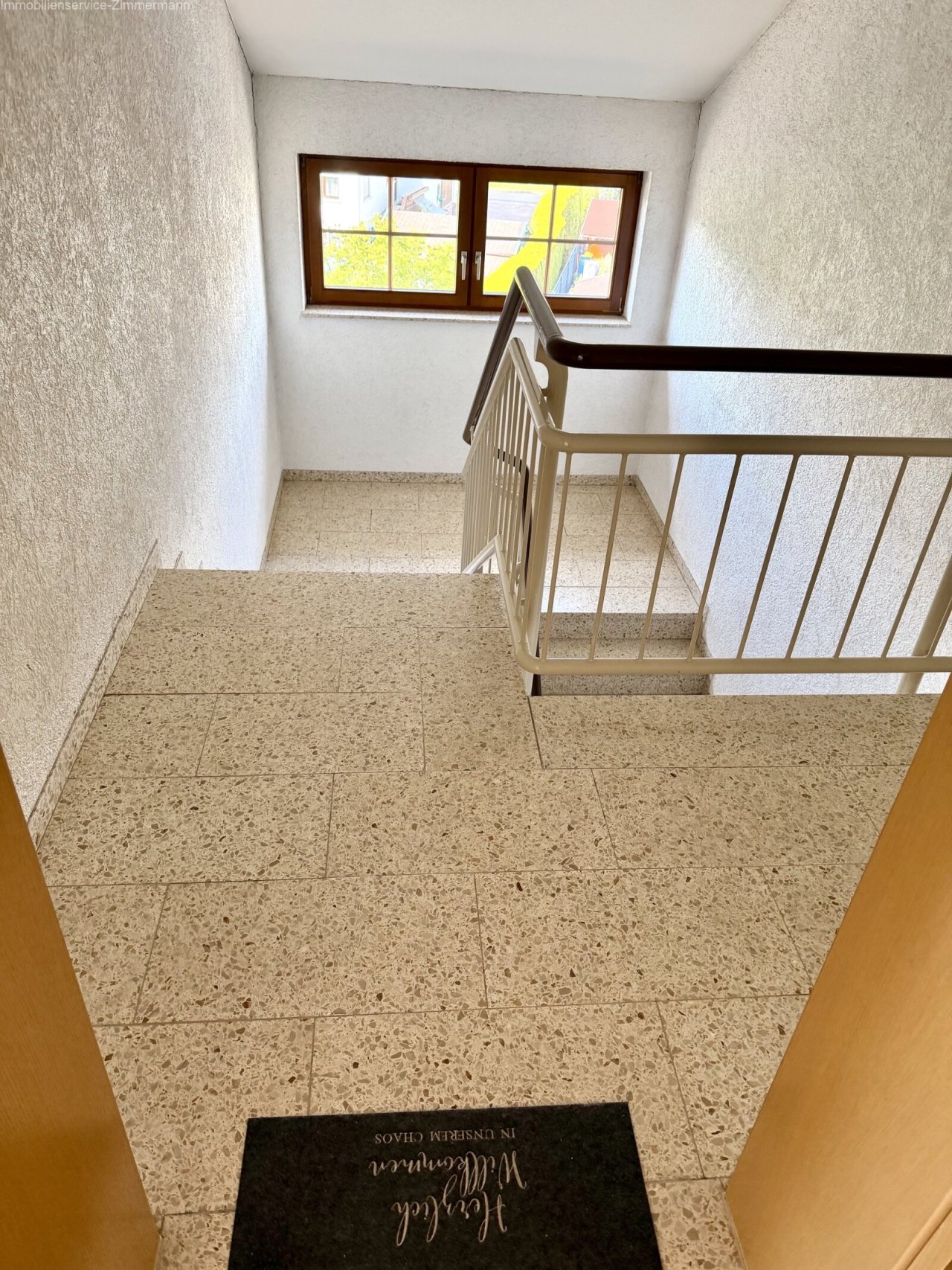 Treppe zur Wohnung