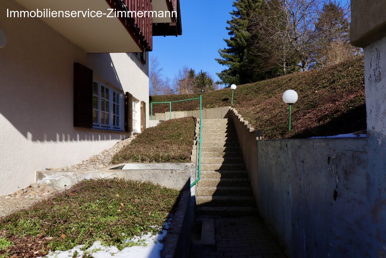 Treppe zum Hauseingang